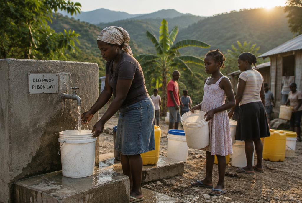 Projet d'accès à l'eau potable
